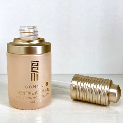 어린이 보호 30ml 유리 회전 방울병 눈 크림 고급 에센스 병
