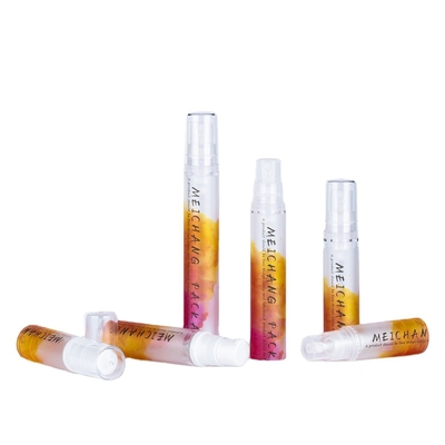 5ml 10ml 피부 관리 패키지 AS 플라스틱 둥근 모양 공기 없는 펌프 병