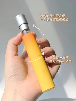 경제적인 맞춤 디자인 8ml 알루미늄 트위스트 스프레이 병 향수 및 구강 신선