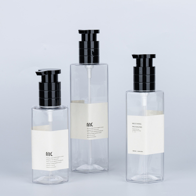 목걸이 재료 PET 플라스틱 200ml 250ml 300ml 샴푸 병 피부 관리 포장