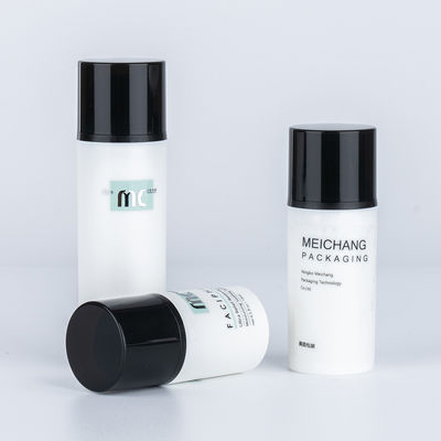15ML 30ML 50ML PP/PCR 스크린 프린팅 및 균일 용량용 공기 없는 로션 펌프 병