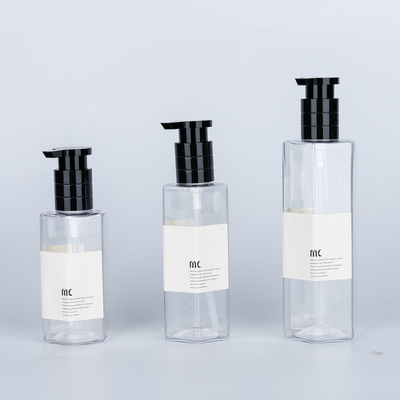 목걸이 재료 PET 플라스틱 200ml 250ml 300ml 샴푸 병 피부 관리 포장
