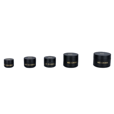 산업용 화장품 5ml 10ml 15ml 30ml 50ml 컬러 둥근 나선 뚜?? 이 있는 PP 플라스틱 항아리