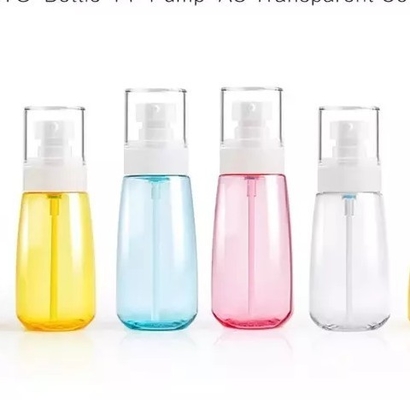 펌프 스프레이어 밀폐형 30ml 60ml 80ml 100ml PET 화장품 스프레이 병 자외선 차단기 안개 향수