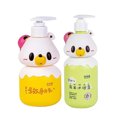 300ml 500ml HDPE MEI CHANG 산업 스프레이어 펌프 병 어린이 신체 로션