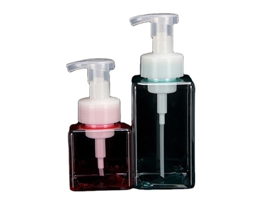 450ml 평면 PET 스크린 인쇄 화장품 포장용 빈 병 액체 비누