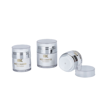 스크린 프린팅 화장품 용기 15ml 30ml 50ml 크림 아크릴 화장품 포장