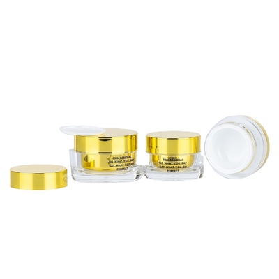 15g 30g 50g 금 뚜?? 이 있는 듀얼 벽 아크릴 화장품 크림 병