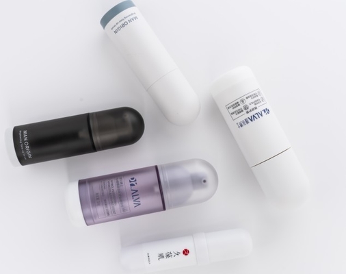 BEAUTY PACKAGING 스크린 프린팅과 나사 캡이 있는 30ml 공기 없는 펌프 병