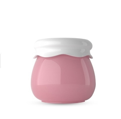 작은 얼굴 크림 병용 플라스틱 캡 10ml 아크릴 화장품 포장