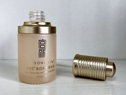 어린이 보호 30ml 유리 회전 방울병 눈 크림 고급 에센스 병