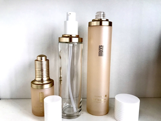 어린이 보호 30ml 유리 회전 방울병 눈 크림 고급 에센스 병