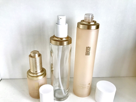 어린이 보호 30ml 유리 회전 방울병 눈 크림 고급 에센스 병