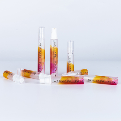 5ml 10ml 피부 관리 패키지 AS 플라스틱 둥근 모양 공기 없는 펌프 병