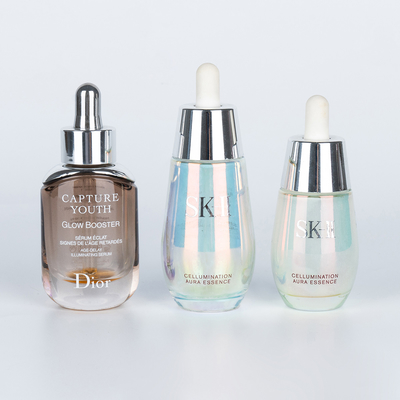 경쟁력 있는 유리 둥근 방울병 30ml 50ml 어떤 색이든 괜찮습니다