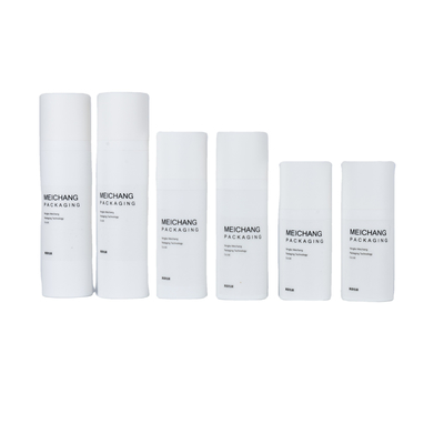 15ML 30ML 50ML 흰색 매트 공기 없는 로션 펌프 병 0.25ml 방출율 Pp 스프레이어 펌프