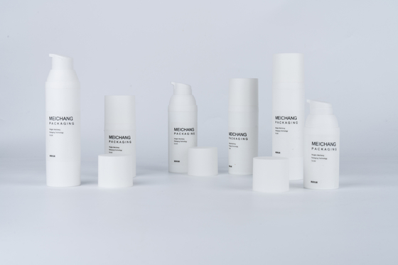 15ML 30ML 50ML 흰색 매트 공기 없는 로션 펌프 병 0.25ml 방출율 Pp 스프레이어 펌프