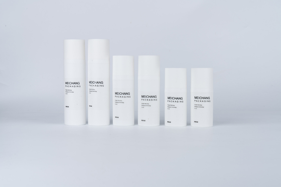 15ML 30ML 50ML 흰색 매트 공기 없는 로션 펌프 병 0.25ml 방출율 Pp 스프레이어 펌프