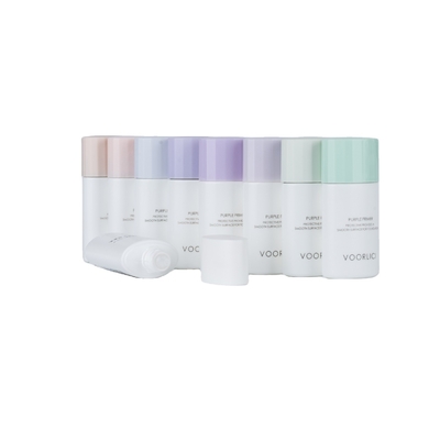 수용 가능한 고객의 로고 30ml 50ml HDPE 부드러운 플라스틱 빈 자외선 차단제 크림 포장