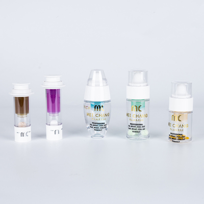 방출 속도 0.25ML 에센셜 세럼 톤러 PETG를 위한 Gouache 혼합 드롭퍼 병