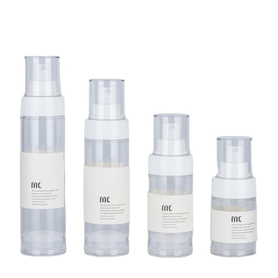 30ml 50ml 80ml 100ml 로션 공기 없는 병 펌프 스프레이어 및 카튼 상자 포장