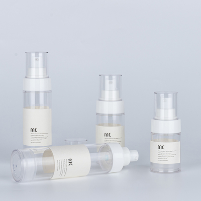 30ml 50ml 80ml 100ml 로션 공기 없는 병 펌프 스프레이어 및 카튼 상자 포장