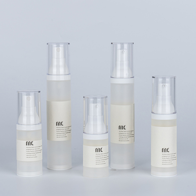 10ml 15ml 30ml 40ml 50ml 얼굴 크림 눈 크림 로션을위한 플라스틱 공기 없는 펌프 병