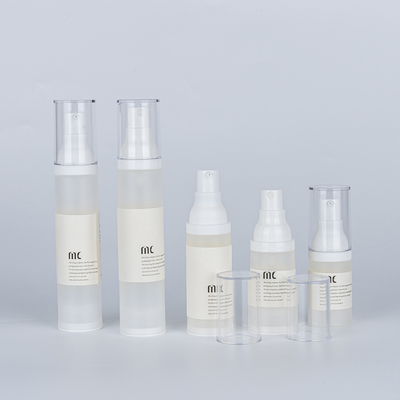 10ml 15ml 30ml 40ml 50ml 얼굴 크림 눈 크림 로션을위한 플라스틱 공기 없는 펌프 병
