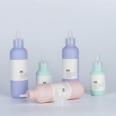 액체 PE 압축 적수기 병 60ml 80ml 100ml 120ml 150ml 머리카락 및 신체 관리를 위해