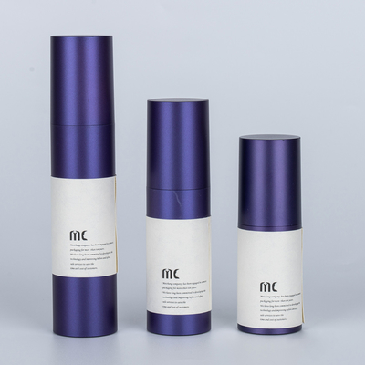 고품질 맞춤형 컬러 화장품 공기 없는 펌프 병 30ml 50ml 100ml 몸용 로션