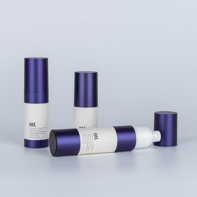 고품질 맞춤형 컬러 화장품 공기 없는 펌프 병 30ml 50ml 100ml 몸용 로션