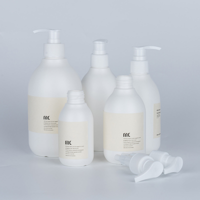 스크린 프린팅 100ML 200ML 250ML 300ML 500ML 둥근 플라스틱 PE 샴푸 병 손 씻기 병