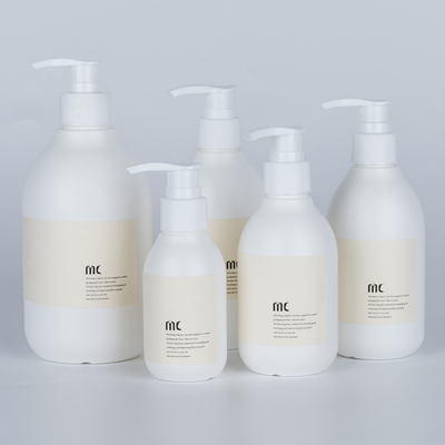 스크린 프린팅 100ML 200ML 250ML 300ML 500ML 둥근 플라스틱 PE 샴푸 병 손 씻기 병