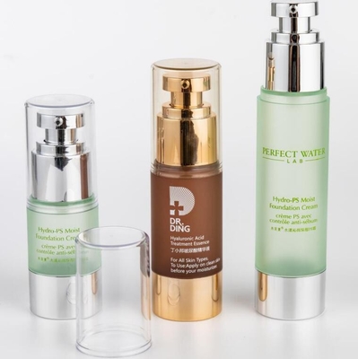 경제적인 맞춤형 디자인 30ml 펌프 공기 없는 병 눈 크림 및 플라스틱 재료