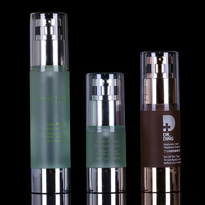 경제적인 맞춤형 디자인 30ml 펌프 공기 없는 병 눈 크림 및 플라스틱 재료