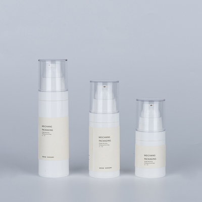 15ML 30ML 50ML 투명 공기 없는 로션 펌프 병 밀폐형 펌프 스프레이어