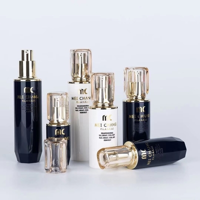 럭셔리 PET 피부 관리용 아크릴 펌프 스프레이어 병 40ml 100ml 120ml 150ml 170ml