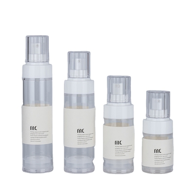 AS PP 빈 공기 없는 펌프 로션 병 30ml 50ml 60ml 80ml 100ml 어린이 보호 캡