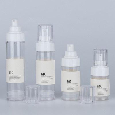 AS PP 빈 공기 없는 펌프 로션 병 30ml 50ml 60ml 80ml 100ml 어린이 보호 캡