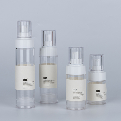 AS PP 빈 공기 없는 펌프 로션 병 30ml 50ml 60ml 80ml 100ml 어린이 보호 캡
