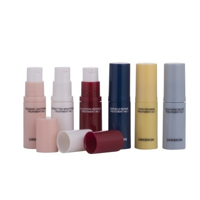 눈 크림 화장품 포장 공기 없는 병 개인 관리용 플라스틱 스크린 인쇄 5ml