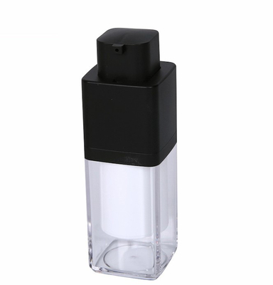 공기 없는 펌프와 스크린 프린팅이 있는 20ml 30ml 50ml 공기 없는 아크릴 로션 병
