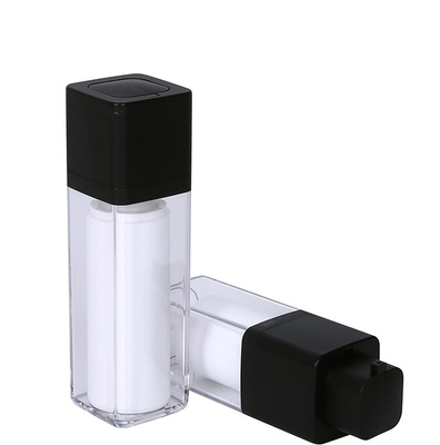 공기 없는 펌프와 스크린 프린팅이 있는 20ml 30ml 50ml 공기 없는 아크릴 로션 병