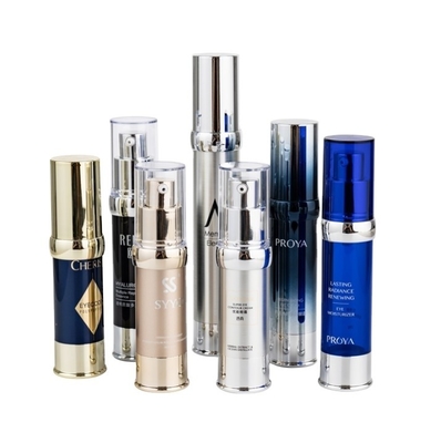 0.25ML 방출 속도 15ml 20ml 30ml 고급 세럽과 로션을위한 공기 없는 펌프 병